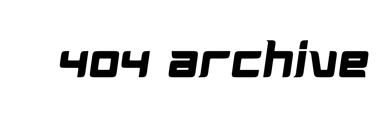 404 Archive