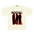 HARAJUKU GOTHIC TEARS GRAPHIC SHORT SLEEVE TEE