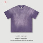 Retro Washed Round Neck Short Sleeve Tee
