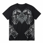 Twin Skull Baroque Tee
