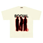 HARAJUKU GOTHIC TEARS GRAPHIC SHORT SLEEVE TEE