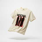 HARAJUKU GOTHIC TEARS GRAPHIC SHORT SLEEVE TEE