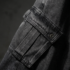 Men's Wide Leg Cargo Jeans