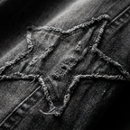 Star Embroidery Jeans
