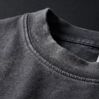 Retro Washed Round Neck Short Sleeve Tee