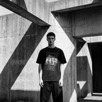 Anarchy Print Washed Tee