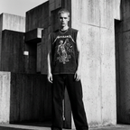 Men's Graphic Round Neck Tank Top