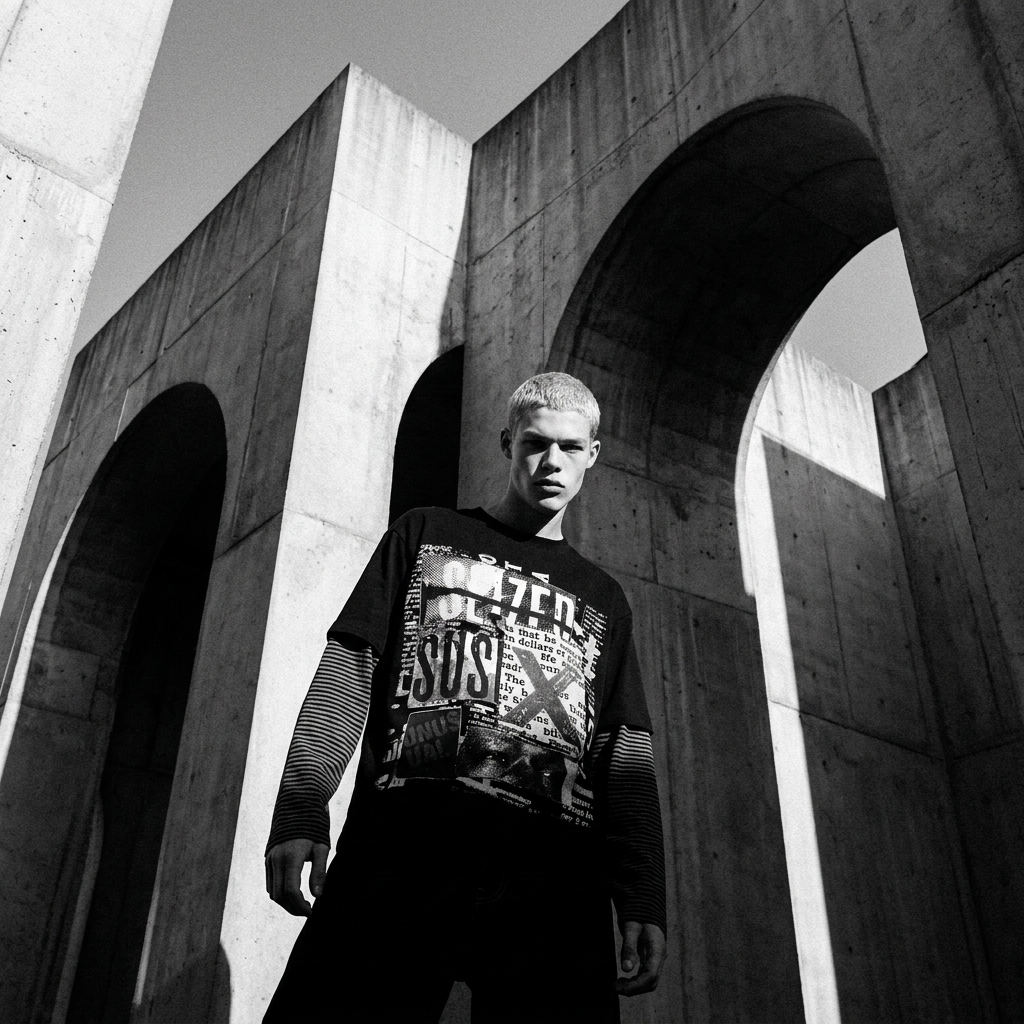 Redacted Layer Tee