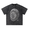 Men's Graphic Round Neck Short Sleeve T-Shirt