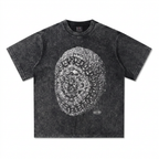 Men's Graphic Round Neck Short Sleeve T-Shirt