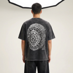 Men's Graphic Round Neck Short Sleeve T-Shirt