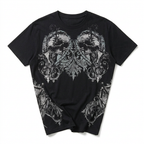 Twin Skull Baroque Tee